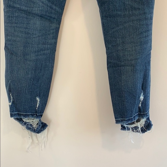 COPY - SOUTH MOON UNDER Cropped Girlfriend Jeans - Picture 10 of 15